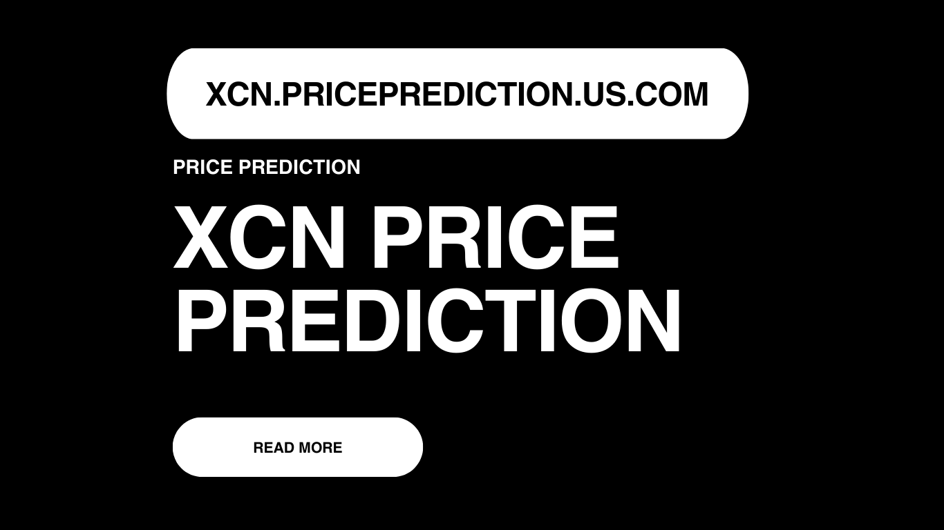 XCN Price Prediction | XCN Forecast 2025, 2030, 2040